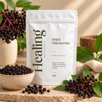 Dried Elderberries (Sambucus nigra) – Whole Dried Berries