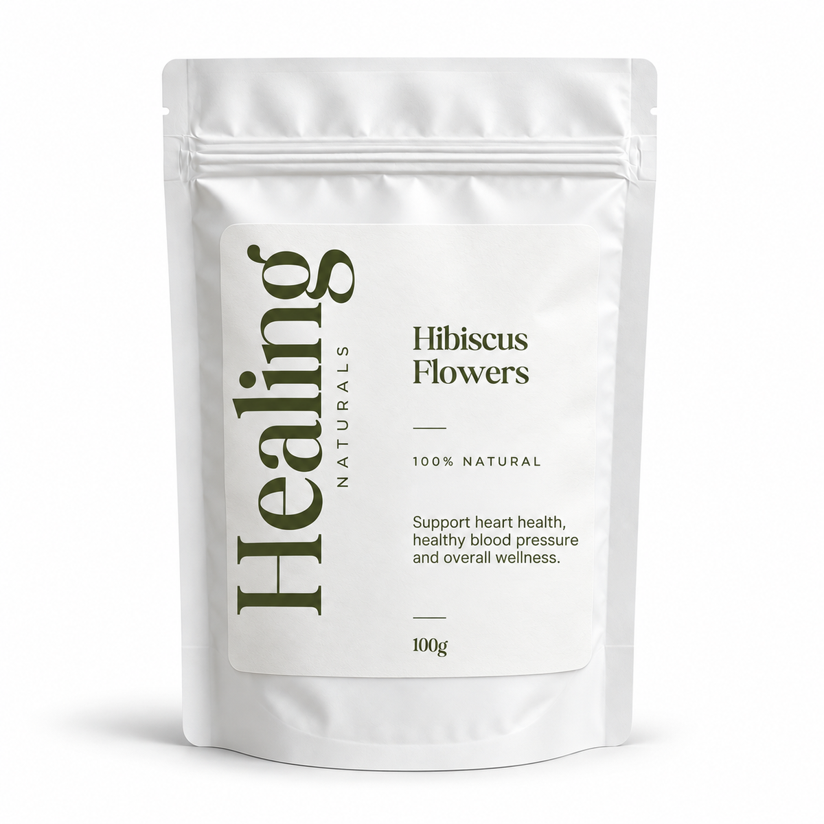 Dried Hibiscus Flowers (Hibiscus sabdariffa) – Herbal Tea