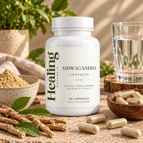 Ashwagandha Capsules (Withania somnifera) – Herbal Supplement